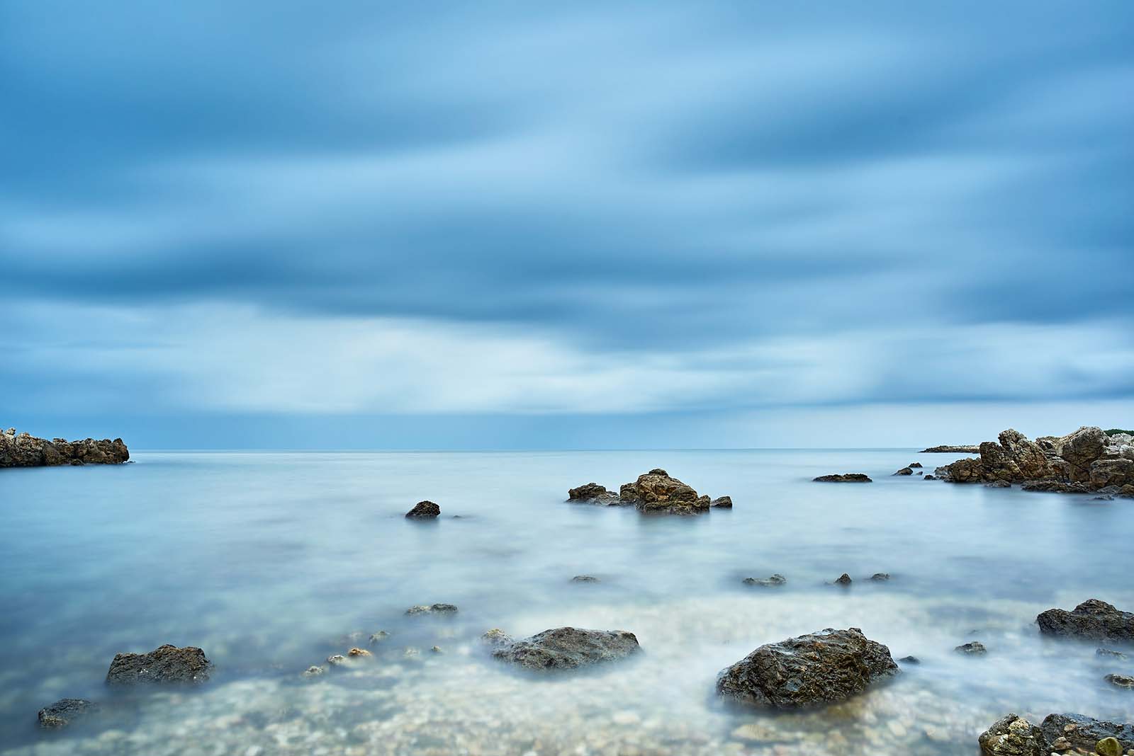 Antibes, Cote d'Azur: Vor dem Sturm. Originalgröße 105x70 cm | © Reinhard Podolsky